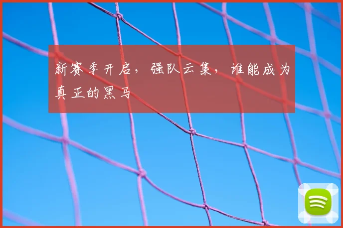 新赛季开启,强队云集,谁能成为真正的黑马